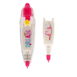 Stylo Ruban Adhésif Licorne - 4m + Recharge