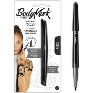 Stylo Tatouage Temporaire BIC BodyMark - Noir