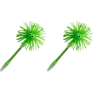 Stylo à Bille Lumineux Vert - Lot de 2