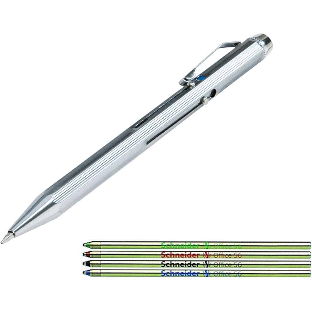 Stylo à bille 4 couleurs avec mines Wedo