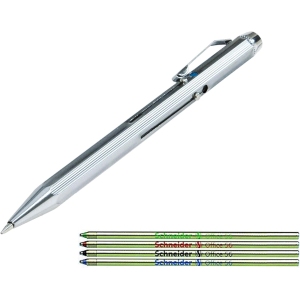 Stylo à bille 4 couleurs avec mines Wedo