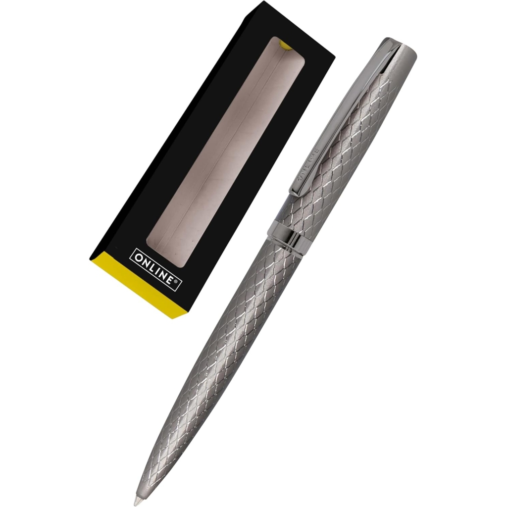 Stylo à bille Eleganza Diamond Titan en coffret cadeau