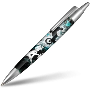 Stylo à bille PRODG Extreme - Argent et Noir