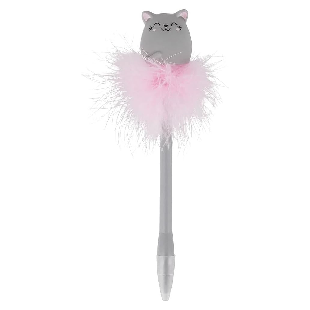 Stylo à bille lumineux Kitty - Encre bleue 0,7 mm