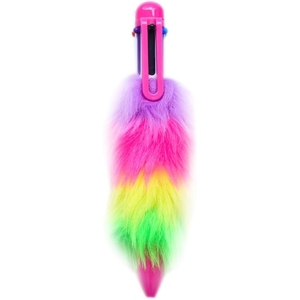 Stylo à bille peluche 0,5 mm - Fun et pratique