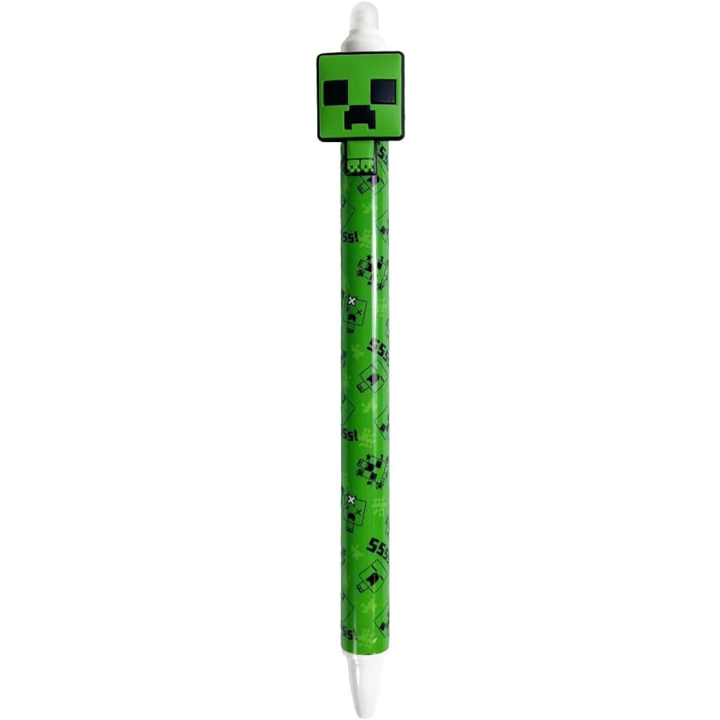 Stylo à encre gel effaçable Minecraft
