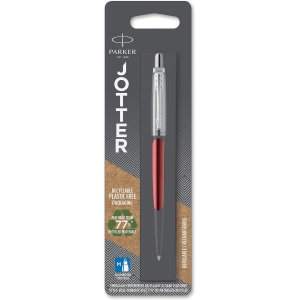 Stylo-bille Parker Jotter Kensington Rouge Chromé