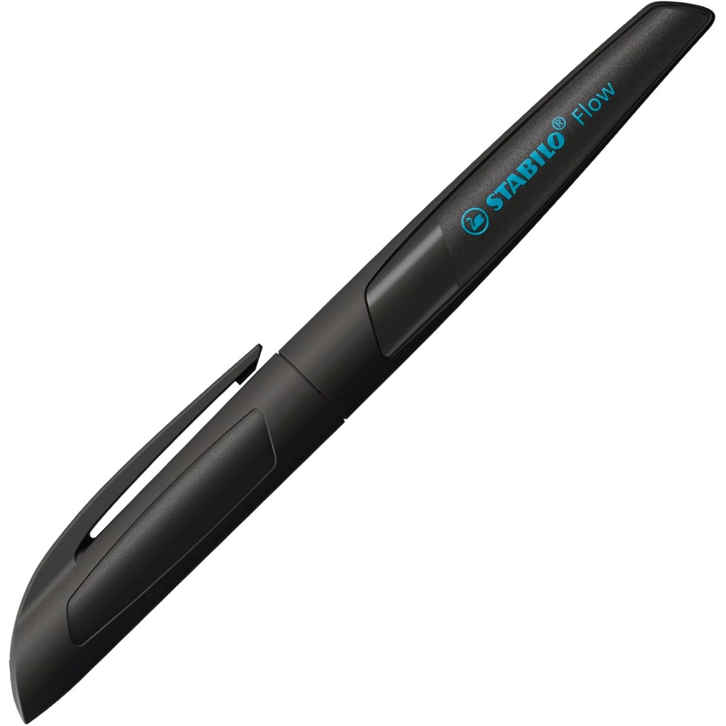 Stylo-bille STABILO Flow rechargeable noir