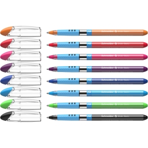 Stylo-bille Schneider Slider Basic, 8 Couleurs