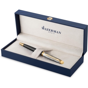 Stylo bille Waterman Hémisphère - Métal Noir & Or