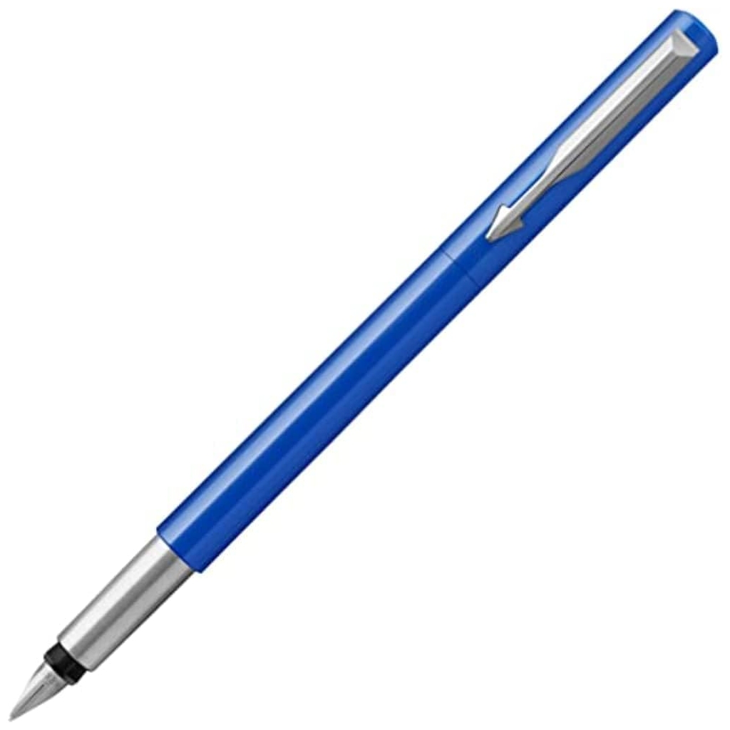 Stylo plume Parker Vector Bleu - Pointe fine en blister
