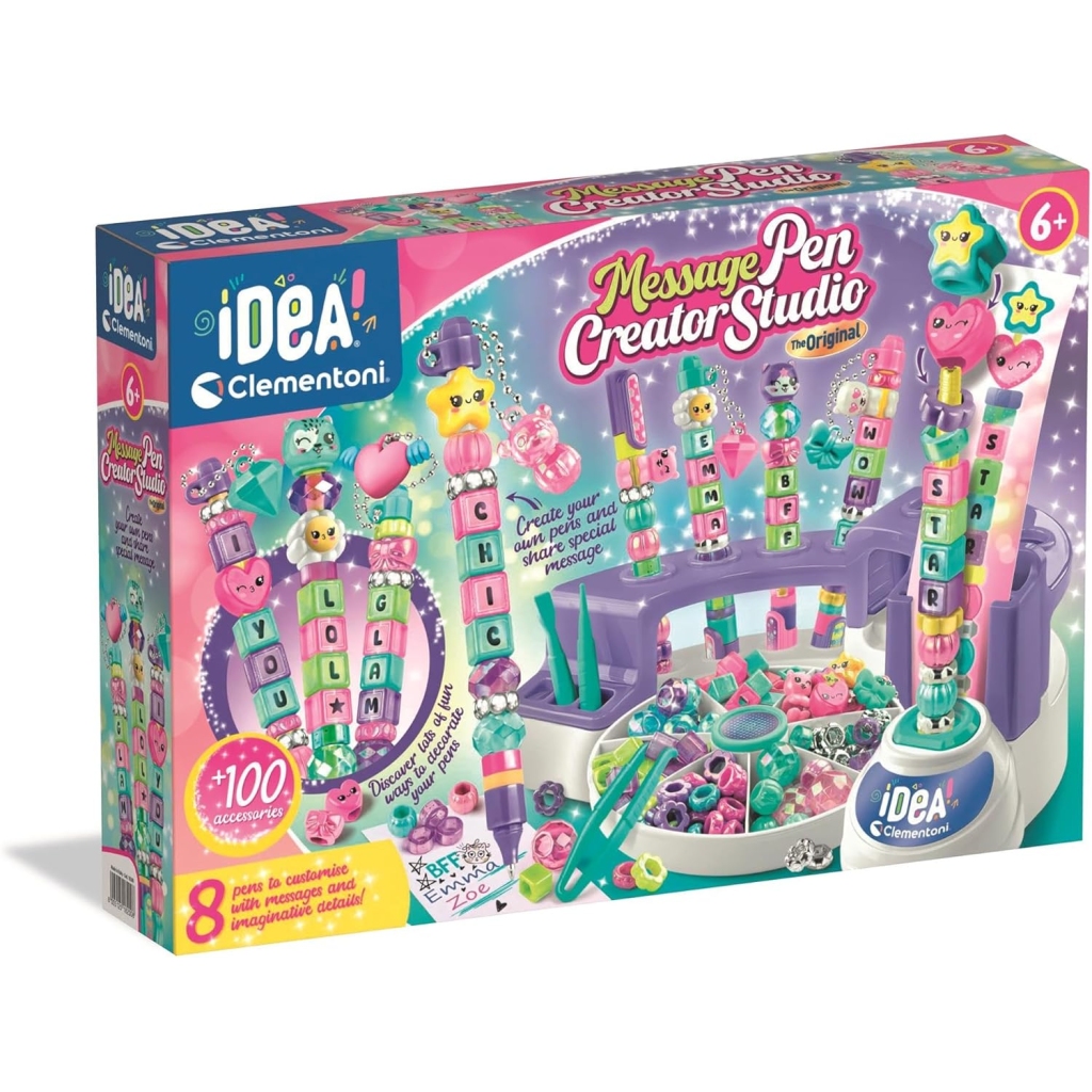 Stylos Colorés Personnalisables avec Autocollants et Perles