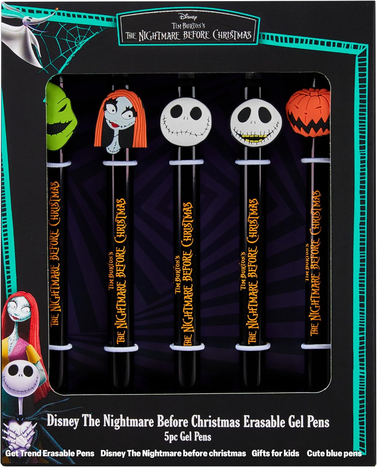 Stylos Effaçables Gel Disney - Lot de 5