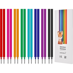 Stylos Effaçables Multicolores 0,7 mm - Lot de 16