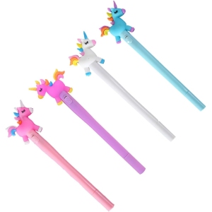 Stylos Fantaisie Lumineux Ergonomiques – 4 Pièces