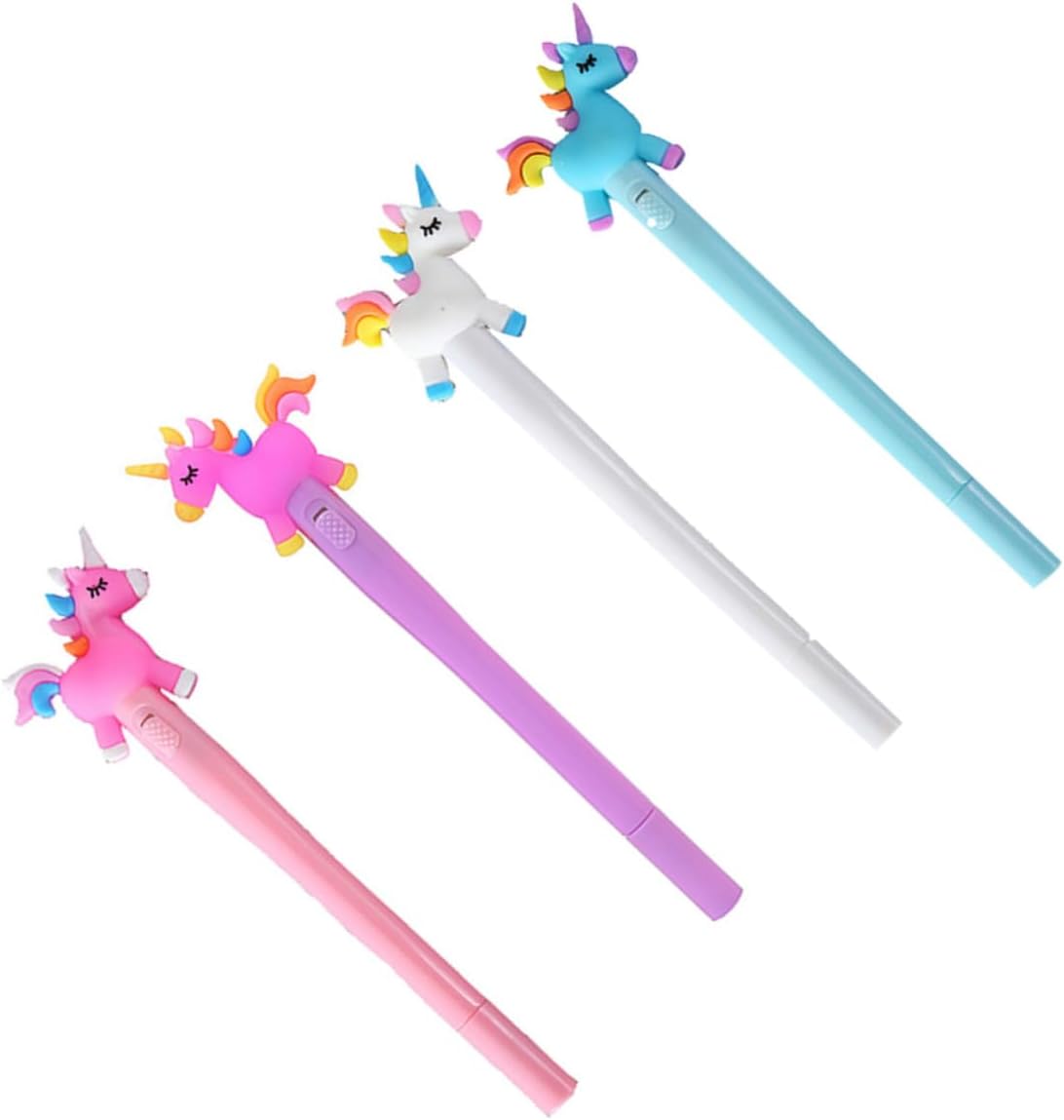 Stylos Fantaisie Lumineux Ergonomiques - 4 Pièces