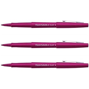 Stylos Feutre Flair Original - Lot de 3 Magenta