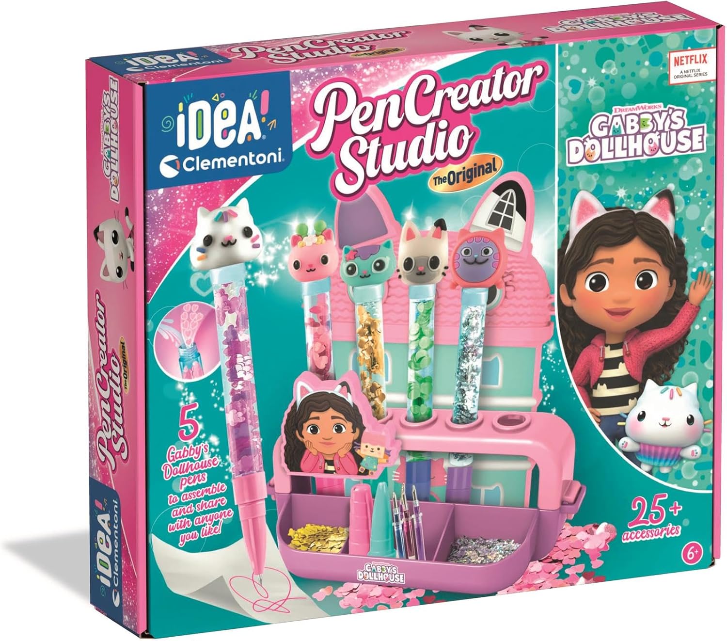 Stylos Gabby Magiques à Personnaliser - Coffret Créatif 25 Accessoires