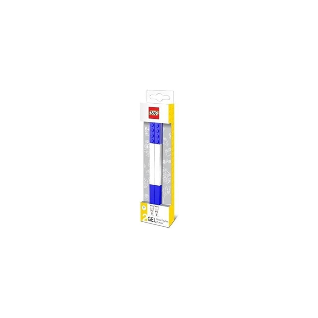 Stylos Gel Bleu LEGO - Lot de 2