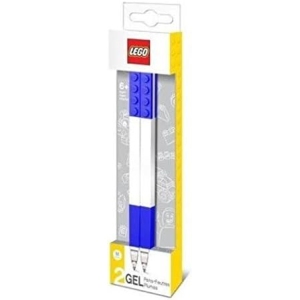 Stylos Gel Bleu LEGO - Lot de 2