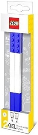 Stylos Gel Bleu LEGO - Lot de 2