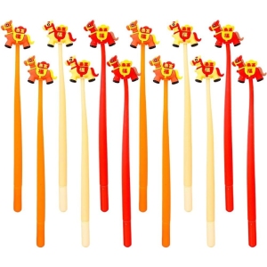 Stylos Gel Cheval - Lot de 12 Mignons pour Enfants