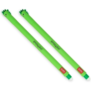 Stylos Gel Effaçables Dino – Lot de 2