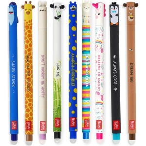 Stylos Gel Éffacables Monstres – Lot de 9