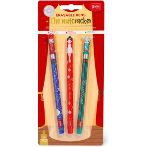Stylos Gel Effaçables Noël - Casse-Noisette Trio