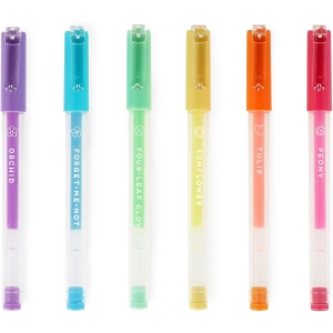 Stylos Gel Pastel Parfumés - Lot de 6