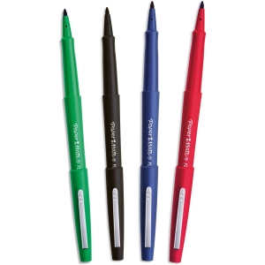Stylos Paper Mate Fibrés Assortis - 4 pièces