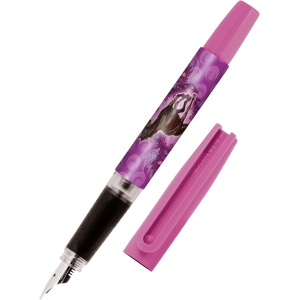 Stylos Plume Bachelor Cheval Ergonomique - Encre Bleue