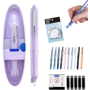 Stylos Plume Rétractables Refill 0.38mm - 5 Cartouches