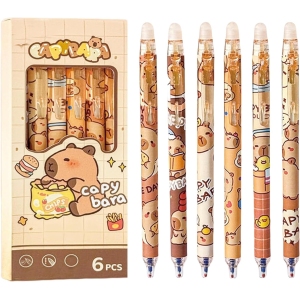 Stylos Rétractables Effaçables - Lot de 6