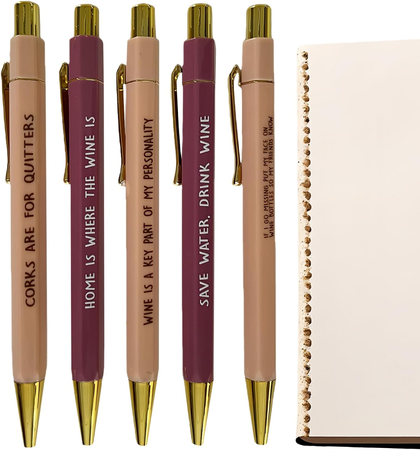 Stylos à Bille Drôles - 5 Pièces Originales