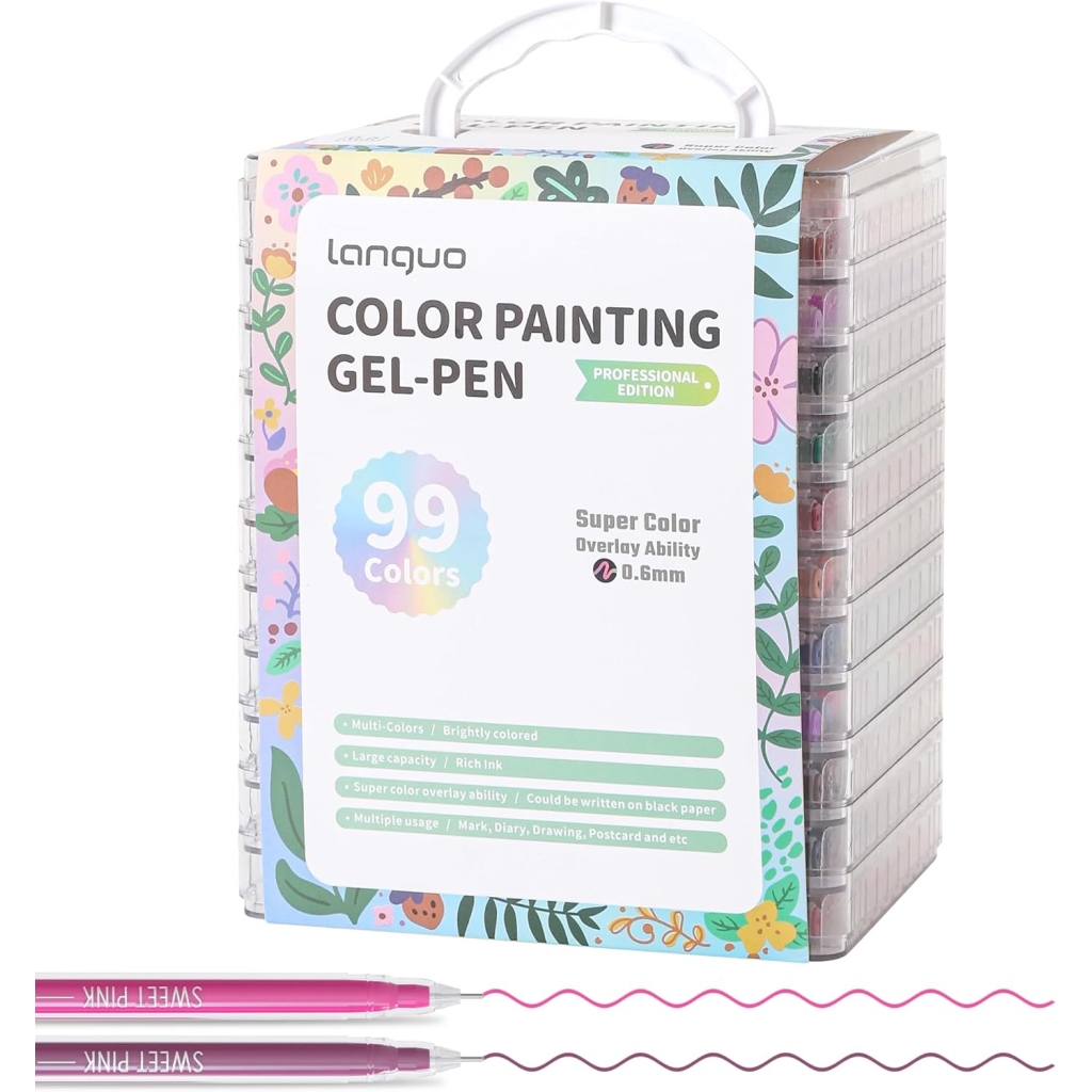 Stylos à Encre Gel 99 Couleurs