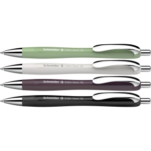 Stylos à bille Schneider Rave XB – Lot de 4