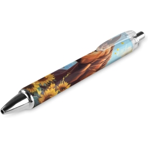 Stylos à bille rétractables 0,5 mm – Cheval & Papillon