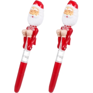 Stylos de Noël Lumineux Père Noël – Fun & Décompression!