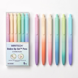 Stylos encre gel rétractables 0,5 mm Écriture lisse