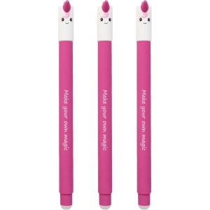Stylos gel effaçables Licorne - Set de 3