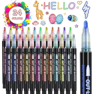<p><strong>Stylos magiques à paillettes - Lot de 24</strong></p>