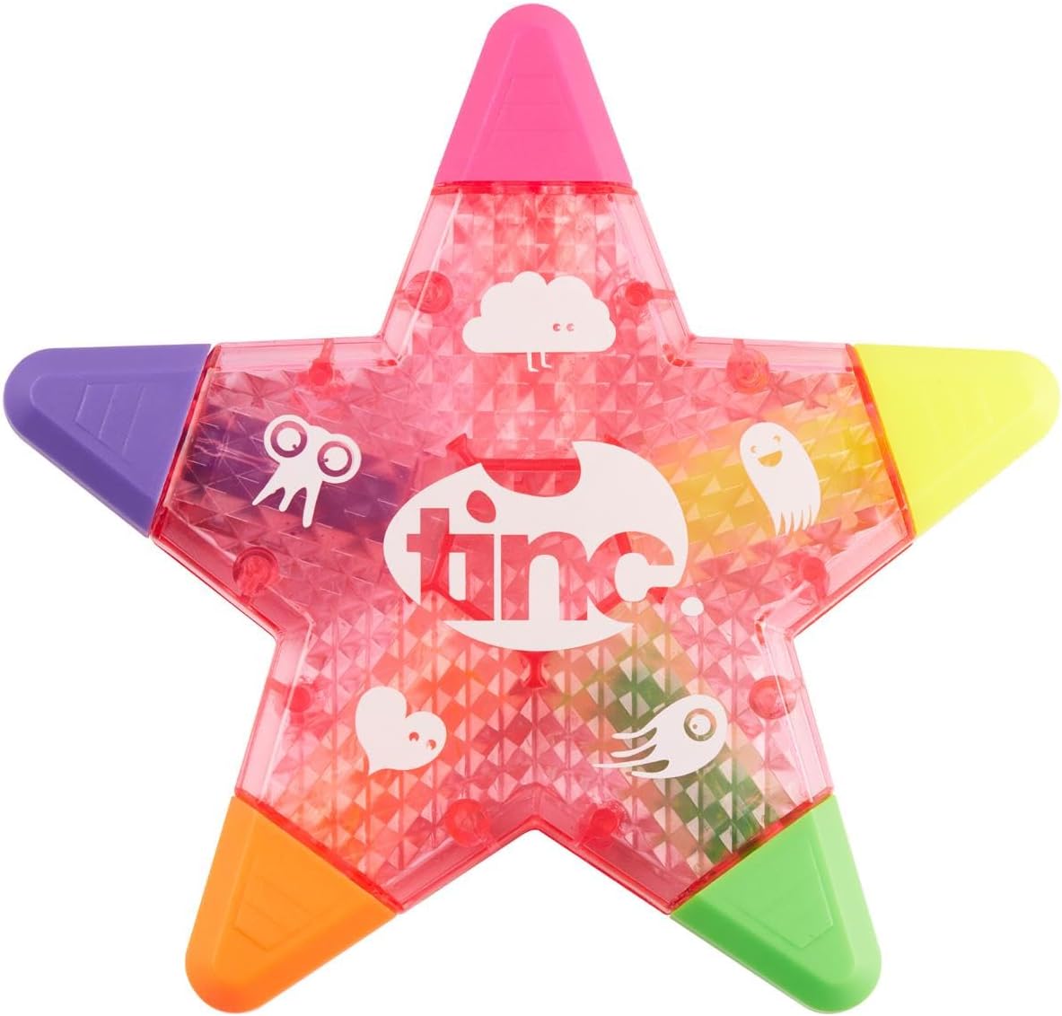 Surligneurs Étoiles Multicolores - Pratiques & Fun