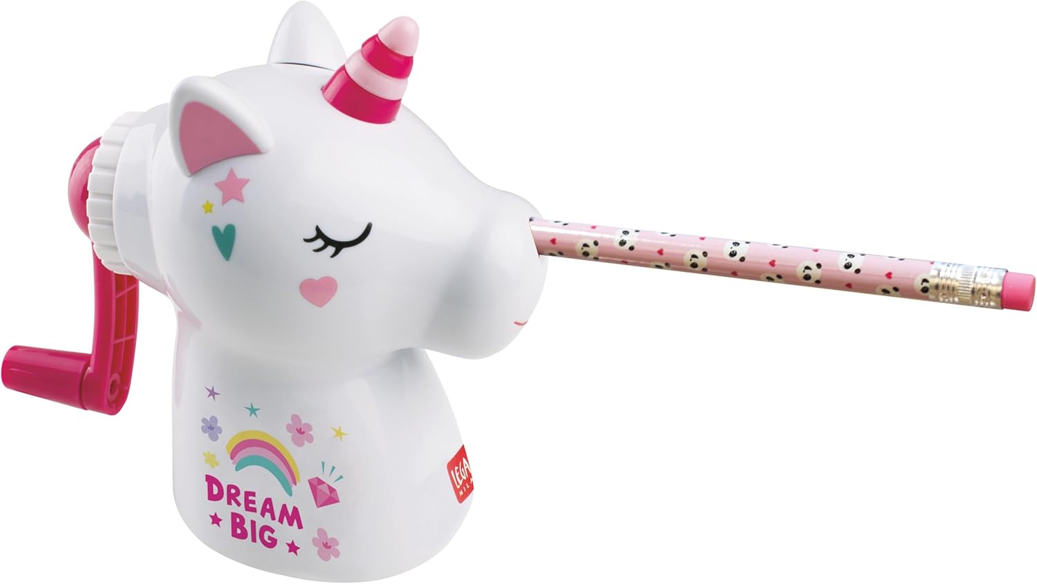 Taille-Crayon Manuel Legami avec Étui 6x10 cm