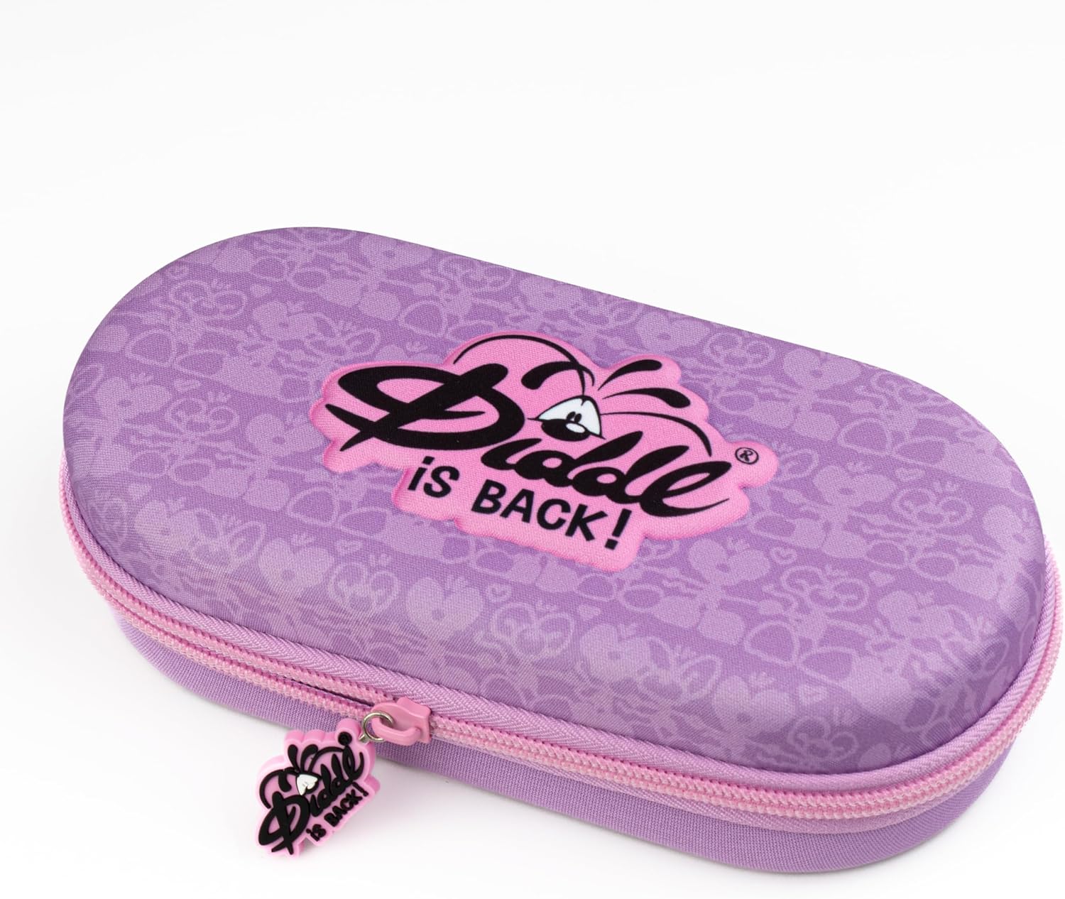 Trousse 3D Diddl Zippée - Mauve & Rose
