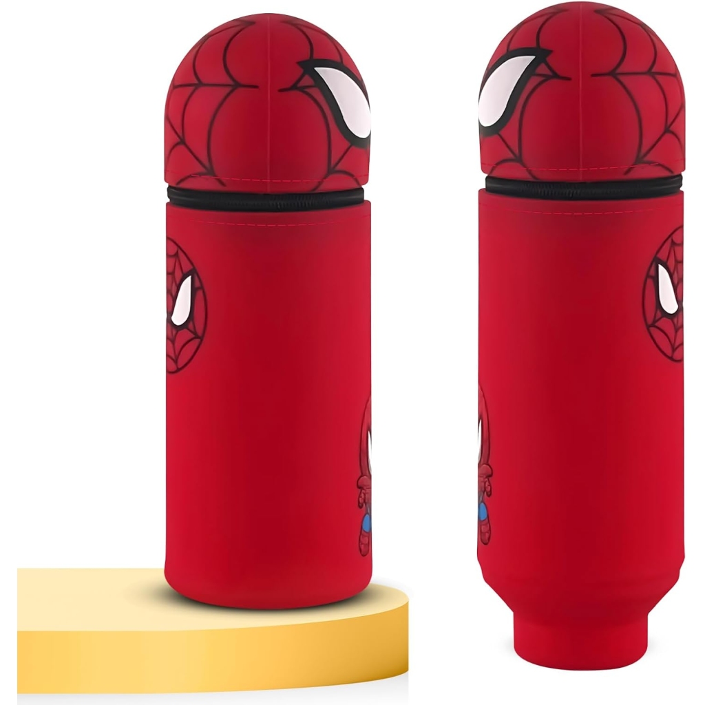 Trousse Spiderman 2 en 1 en Silicone Souple