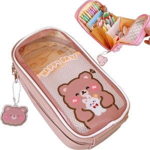 Trousse Kawaii LILOVE - Grande Capacité Esthétique