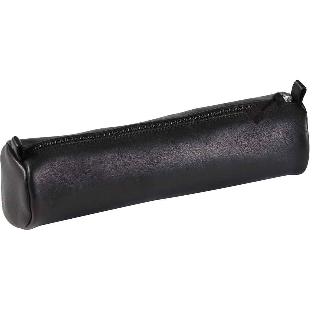 Trousse Ronde en Cuir d'Agneau - Clairefontaine