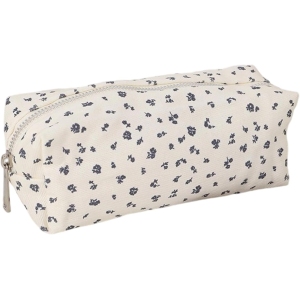 Trousse Stylos Esthétique Grande Capacité Bleu Marine