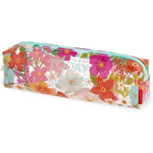 Trousse Transparente Unisexe "Flowers" par Legami